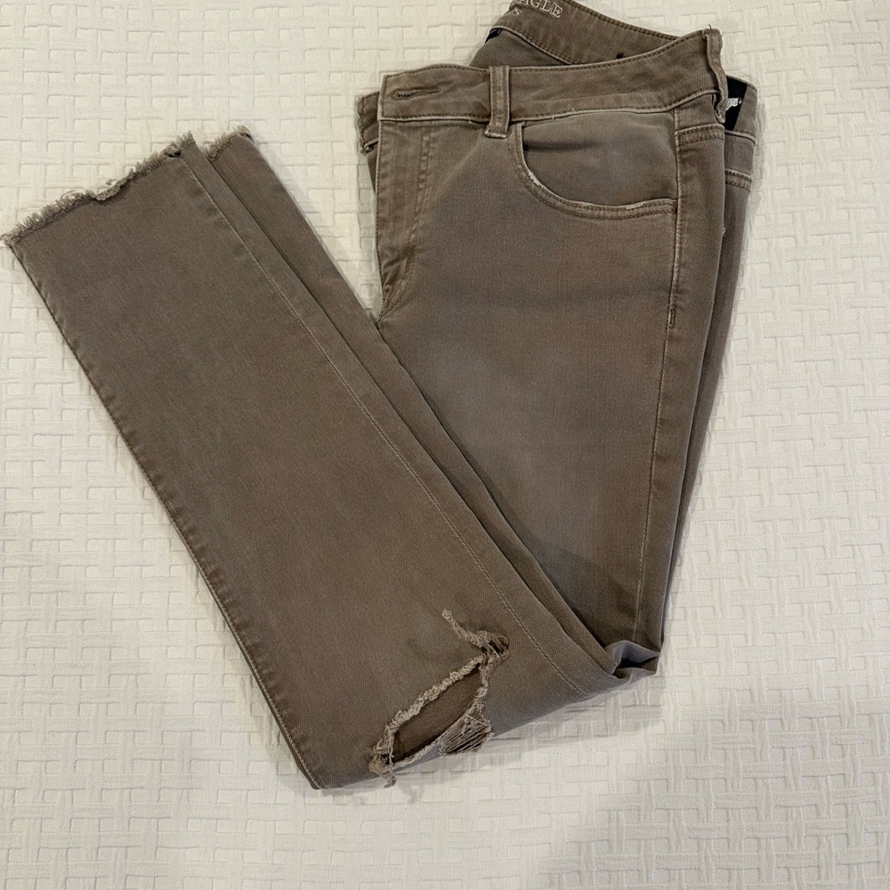 Women's Gray Jeans